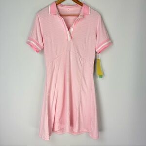 Vineyard Vines Pink Performance Polo Dress Athletic Golf Dress Sporty
